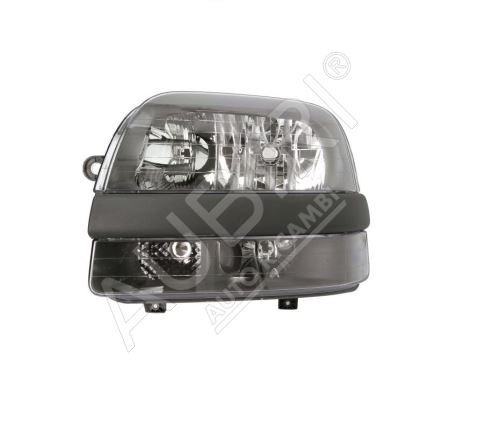 Phare avant Fiat Doblo 2000-2005 gauche H7+H1+H1 avec feu antibrouillard, avec moteur