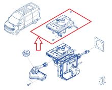 Réservoir de liquide de frein Renault Master IV depuis 2024 pour pompe ABS