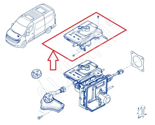 Réservoir de liquide de frein Renault Master IV depuis 2024 pour pompe ABS