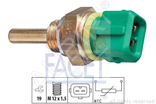 Sonde de température, liquide de refroidissement Fiat Ducato 230 2.0