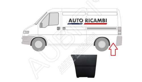 Baguette de protection Fiat Ducato 2002-2006 gauche, derrière la roue arrière