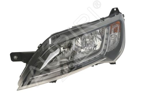 Phare avant Fiat Ducato depuis 2014 gauche cadre noir H7+H7, LED avec unité de contrôle