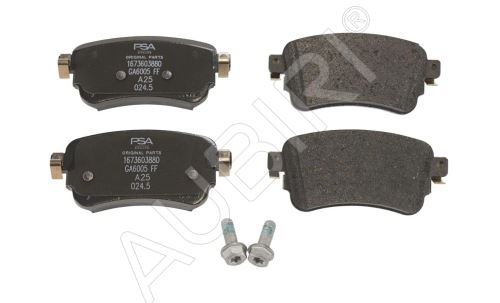 Plaquettes de frein Citroën Jumpy, Expert depuis 2016, Fiat Scudo 2022-2024 arrière