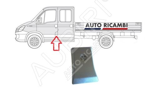 Baguette de protection Iveco Daily 2000-2014 G/D, derrière la porte avant, cabine double