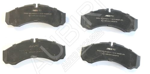 Plaquettes de frein Iveco Daily 2000-2006 35/50C avant/arrière, Daily 65C arrière