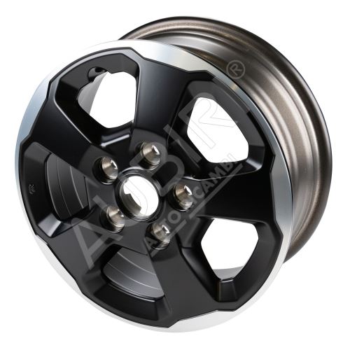 Jante alliage Fiat Ducato depuis 2006 6Jx15", 5x118 mm, ET68, noir