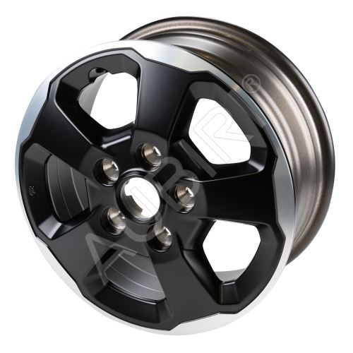 Jante alliage Fiat Ducato depuis 2006 6Jx15", 5x118 mm, ET68, noir