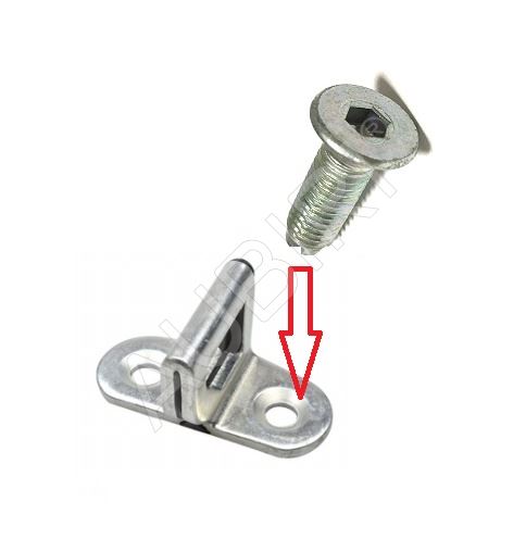 Vis de serrure de porte Fiat Ducato depuis 2011