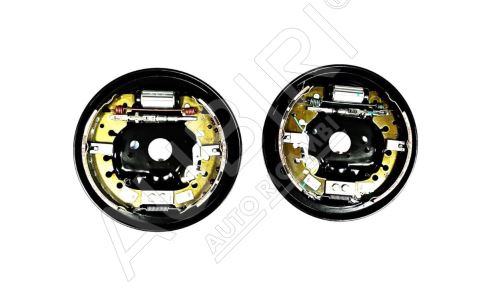 Parking brake Fiat Fiorino, Nemo, Bipper since 2007 set of left+right, complete, 203x38 mm