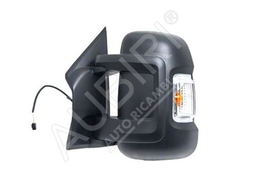 Rétroviseur extérieur Fiat Ducato 2006-2011 gauche, 80mm, pliable avec capteur 16W, 12-PIN