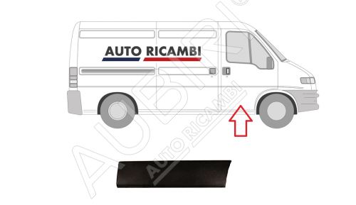 Baguette de protection Fiat Ducato 2002-2006 droit, porte avant