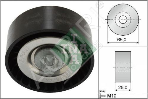 Galet enrouleur de courroie d'accessoire Mercedes Sprinter 2015 2,1