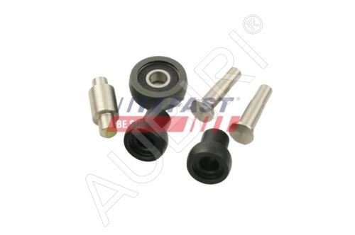 Kit de réparation charnière de porte coulissante Fiat Fiorino, Nemo 2007-2016 centre