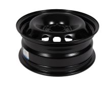 Jante tôle Ford Transit Custom depuis 2023, noir, 6,5Jx16, ET50, 6x120, CH74,59