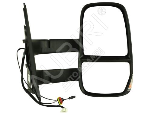 Rétroviseur extérieur Iveco Daily 2006-2014 droit long électrique, avec antenne 10-PIN