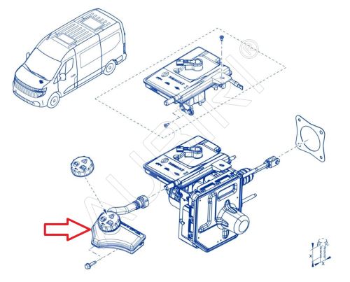 Réservoir de liquide de frein Renault Master IV depuis 2024