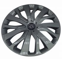 Enjoliveur de roue Peugeot Partner depuis 2018 roue 16 pouces - taille réelle