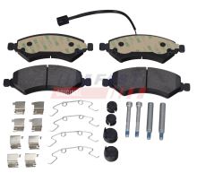 Plaquettes de frein Fiat Ducato, Jumper, Boxer, Movano depuis 2023 avant, avec accessoires