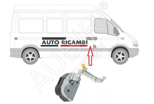 Serrure de porte coulissante Renault Master 1998-2010 droit