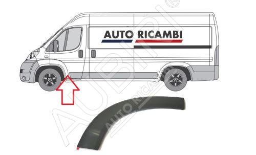 Baguette de protection Fiat Ducato depuis 2006 gauche, garniture de porte