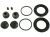 Kit de réparation étrier de frein Fiat Ducato depuis 1994 Q11/15 avant 44/48 mm