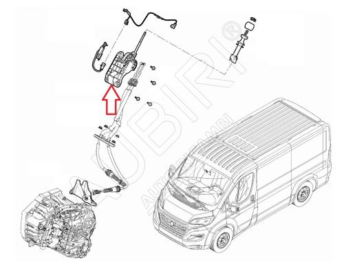 Levier de vitesse Fiat Ducato depuis 2021 2.2D