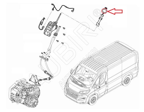 Pommeau de vitesse Fiat Ducato depuis 2021 2.2D