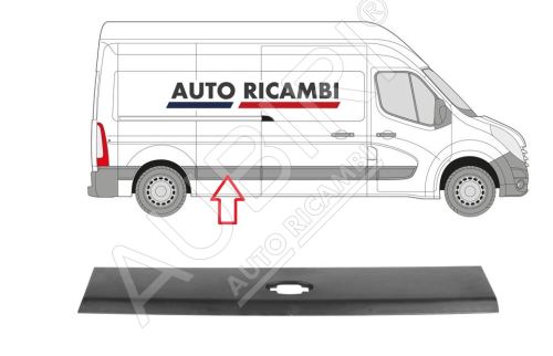 Baguette de protection Renault Master depuis 2010 droit, derrière la porte coulissante