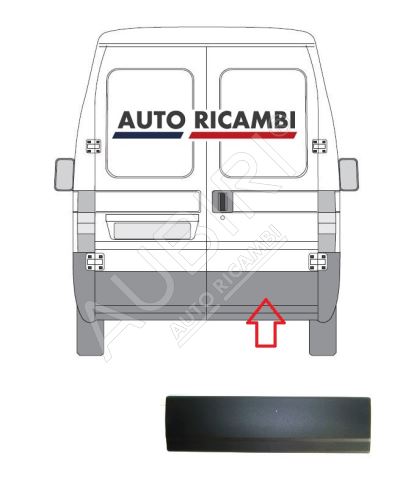 Baguette de protection Fiat Ducato 2002-2006 arrière, porte droite