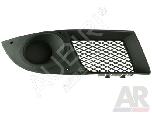 Grille de pare-chocs avant Fiat Doblo 2005-2010, droit, sans cadre de phare antibrouillard