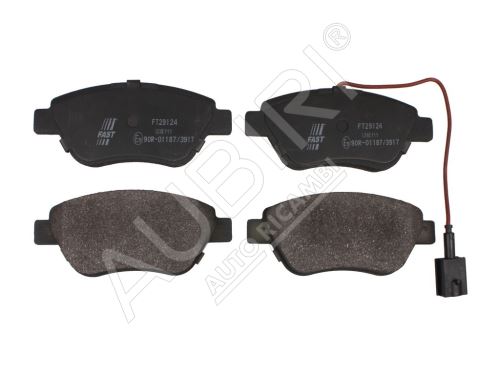 Plaquettes de frein Fiat Doblo 2000-2010, Fiorino depuis 2007 avant ,1 capteur