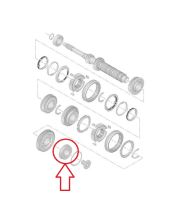 Roulement de boîte de vitesses Citroën Berlingo depuis 2008 arrière, pour arbre principal