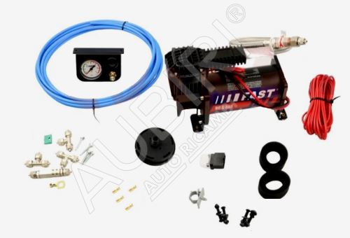 Compresseur pour suspension pneumatique additionnel Iveco Daily, Ducato. Master, kit