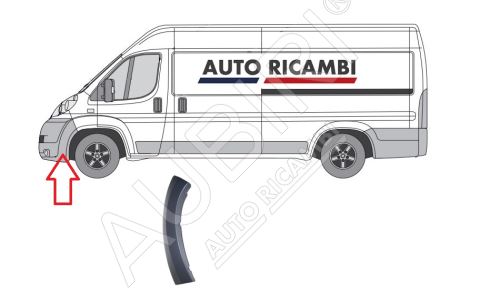 Baguette de protection Fiat Ducato 2006-2014 gauche, garniture de pare-chocs