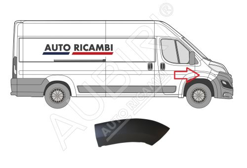 Baguette de protection Fiat Ducato depuis 2014 droit, garniture de garde-boue