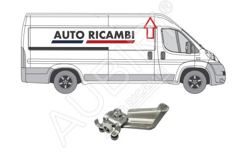 Charnière de porte coulissante Fiat Ducato depuis 2006 droit supérieur