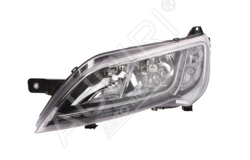 Phare avant Fiat Ducato depuis 2014 gauche cadre argenté H7+H7, LED sans unité de contrôle