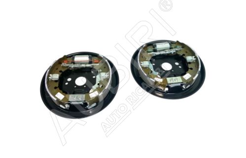 Parking brake Fiat Fiorino, Nemo, Bipper since 2007 set of left+right, complete, 203x38 mm