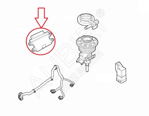 Unité contrôle d'injection ADBlue Fiat Ducato depuis 2014 2.3D