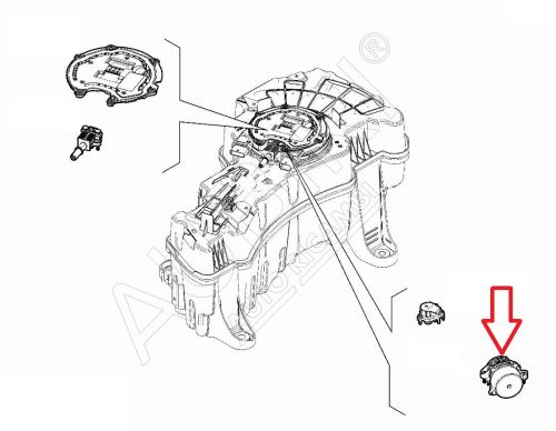Pompe ADBlue Fiat Doblo 2015-2022 1.3/1.6D