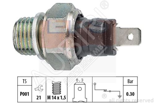 Capteur de pression d'huile Iveco TurboDaily