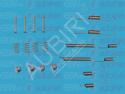 Kit de ressorts de retenue de patin de frein Fiat Scudo 07 1.6JTD