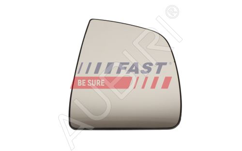 Glace de rétroviseur Fiat Doblo 2010-2022 droite supérieur, commande électrique, chauffant