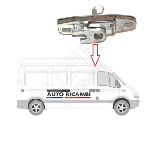 Serrure de porte coulissante Renault Master 1998-2010 en haut