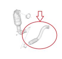 Tuyau flexible d'échappement Citroën Berlingo, Partner 2008-2018 1.6 VTi