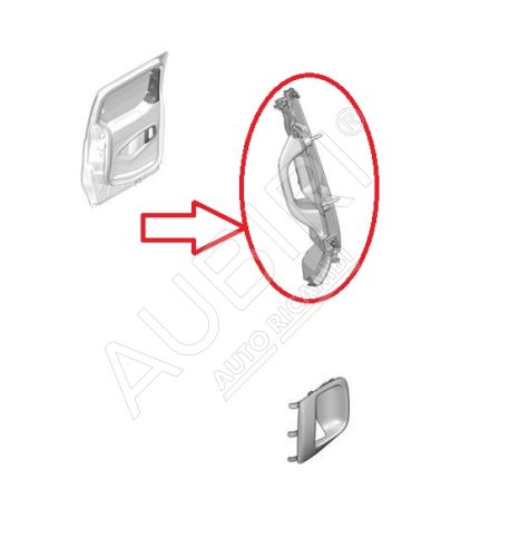 Poignée intérieure de porte coulissante Citroën Berlingo, Partenaire 2008-2018 droit