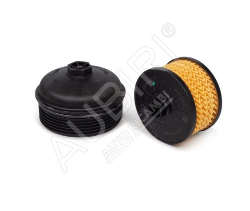 Couvercle filtre à huile Renault Kangoo 2013-2021 1.2 TCe, depuis 2021 1.3 TCe avec filtre