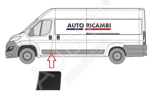 Baguette de protection Fiat Ducato depuis 2014 gauche, derrière la porte avant, montant B