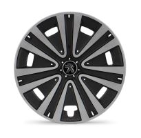 Enjoliveur de roue Peugeot Partner 2008-2018 - roue 15 pouces, taille réelle, AERO NATEO