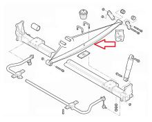 Lame de ressort Fiat Ducato depuis 2014 arrière
